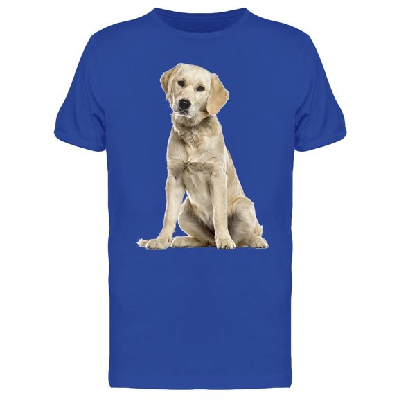 Golden Retriever Puppy Look T-Shirt Men -Image by Shutterstock, Male 3X-Large