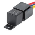 thumbnail image 2 of Relé de automóvil JD2912 12V DC 80A Relé de automóvil de 5 pines con enchufe de 5 cables Universal, 2 of 5