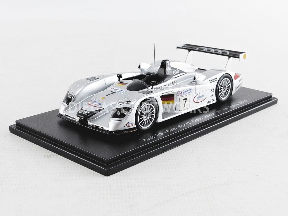 Miniature Spark 1/43 Audi R8 #7 3e Le Mans 2000 - Alboreto Capello Abt - S3699 Neuve