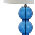 thumbnail image 4 of JONATHAN Y Bella 27" Glass Triple-Sphere LED Table Lamp, Cobalt Blue/Chrome (Set of 2), JYL1070E-SET2, 4 of 7