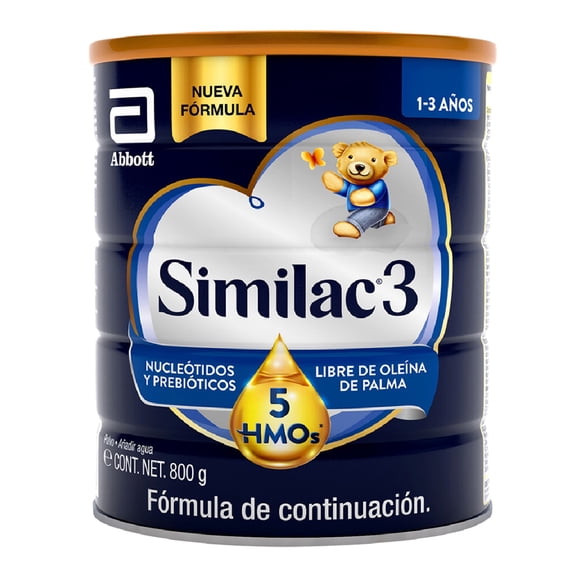 Fórmula Infantil Similac Etapa 3 para niños de 1 a 3 años 800g