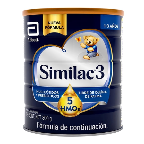 Fórmula Infantil Similac Etapa 3 para niños de 1 a 3 años 800g