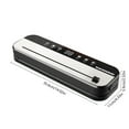 thumbnail image 3 of Fufafayo under $5 Food Vacuum Sealer Machine, Food Saver Vacuum Sealer Machine with Cutter, Automatic Air Sealing for Food Storage, Sous Vide, Meat, Vegetables, Dry/Moist Modes, 10 Bag, 3 of 7