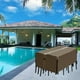thumbnail image 5 of Funda para muebles impermeable Funda para muebles de exterior Funda para muebles de exterior Café, 5 of 9