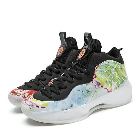 

Men s Basketball Shoes Shock-absorbing Non-Slip Wear-Resistant Athletic Sneakers For Adult Youth Student Training