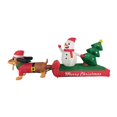 thumbnail image 4 of Adorno navideño inflable para jardín, 3 metros de diámetro, resistente a intemperie. Ideal para decorar fiestas navideñas., 4 of 9