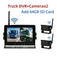 thumbnail image 2 of 1280x720 High Definition Wireless Truck DVR IPS Monitor 7" Night Vision Reverse Backup Recorder Wifi Camera ,Clear Night Vision, 2 of 7