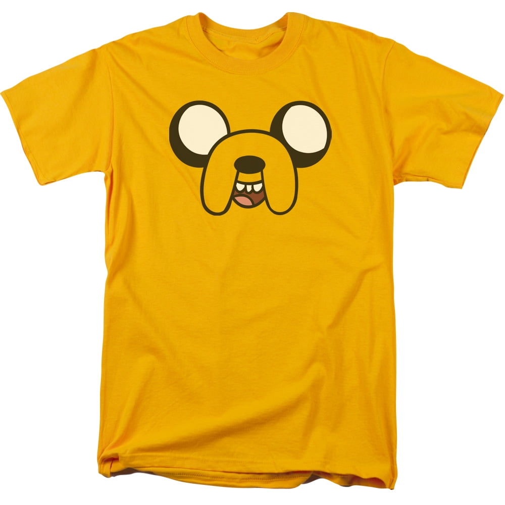 Adventure Time - Jake Head Short Sleeve Shirt - XXXXX-Large - Walmart.com