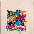 thumbnail image 3 of Disney - Lilo & Stitch - Stitch Flipped Comic Page - Women's Lightweight French Terry Long Sleeve Shirt, 3 of 5