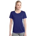 thumbnail image 1 of Sport-Tek T-Shirt Col Rond pour Femmes TP Cobalt Chiné, 1 of 4