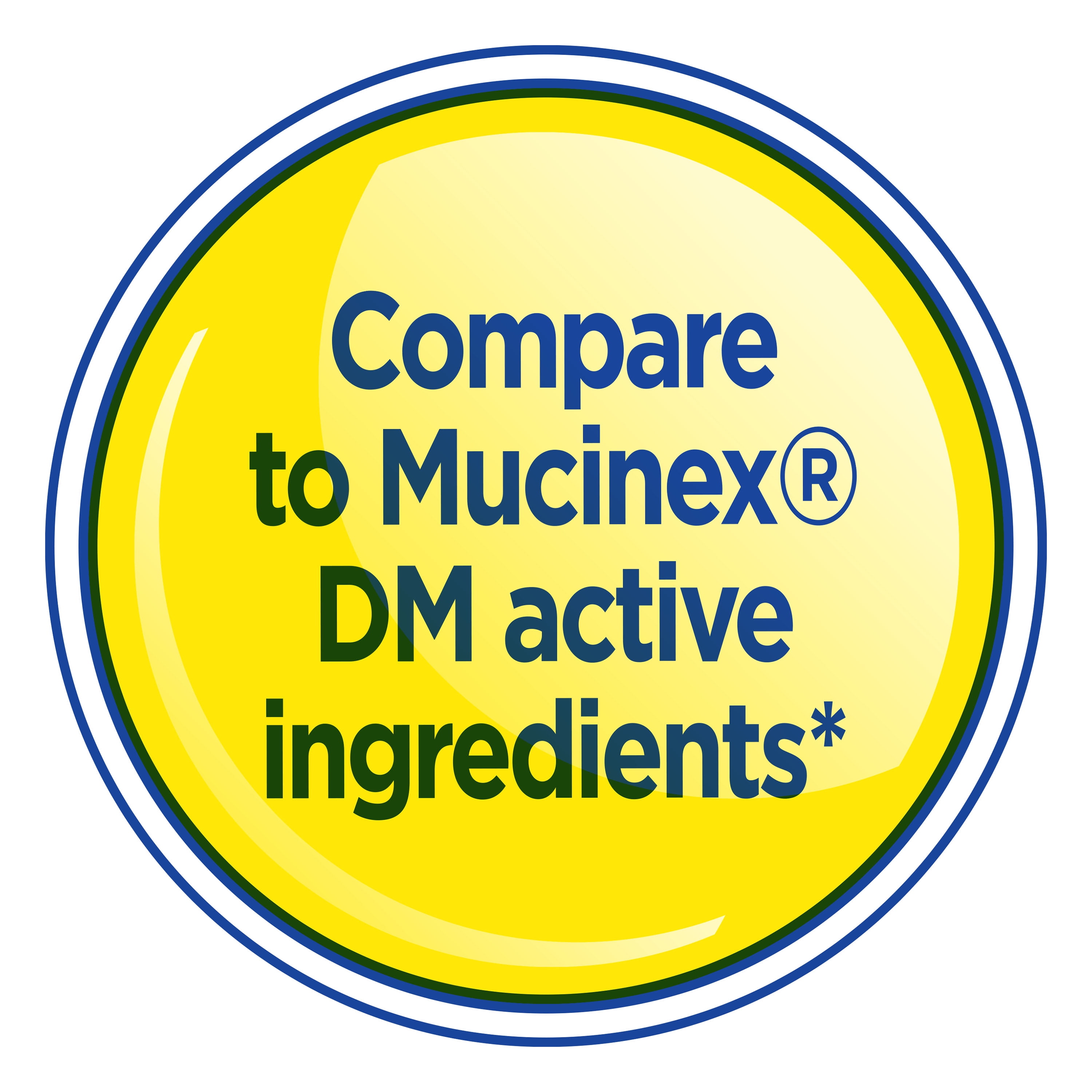 Equate Mucus Relief DM Tablets, 20 Count