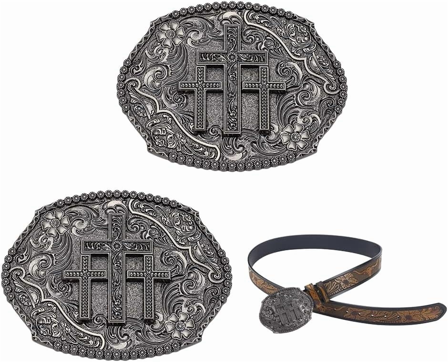 New Western Belt Buckles Rodeo Cowboy Cowgirl Turquoise Indian Feathers Hooey  main image 2