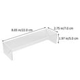 thumbnail image 5 of unbranded 3pcs Acrylic Rectangular Cookie Tray Restaurant Dessert Tray Fruit Food Display Rack, 5 of 8