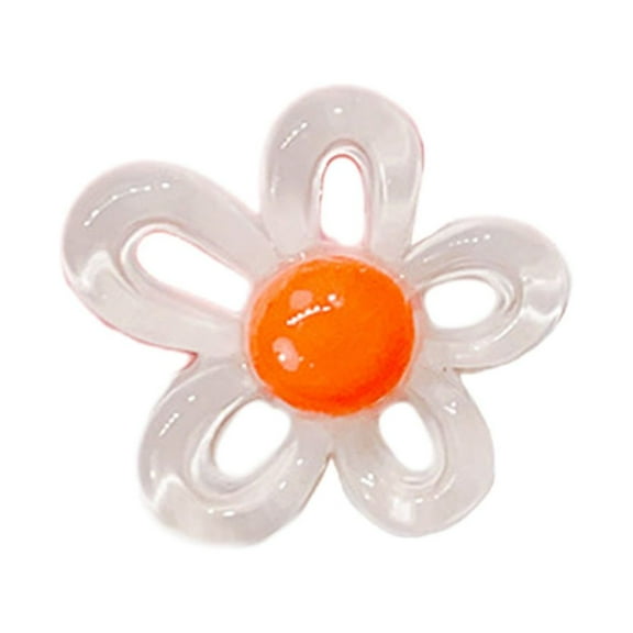 Colorful Flower Pendant for Necklace Jewelry Making Findings Vanlentines Gift