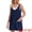 Deep Blue, variant on DARING DIVA Women's Loose Sleeveless Pinafore Mini Denim Dresses S Blue