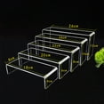 thumbnail image 1 of 5pcs Set Of Display Stands Acrylic U-shaped Display Stand High-quality Jewelry Showcase Storage Rack Shelf Holder, 1 of 7