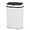 White, variant on Kitchen Trash Can Automatic Motion Sensor Bathroom Trash Can with Lid,50 Liter/13 Gallon Touchless Trash Bin,Garbage Can Waterproof Garbage Bin Wastebasket for Toilet,Bedroom,Stainless Steel