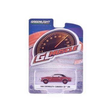 1968 Chevrolet Camaro SS 396 Cordova Maroon with Black Top "GreenLight Muscle" Series 29 1/64 Diecast Model Car by Greenlight