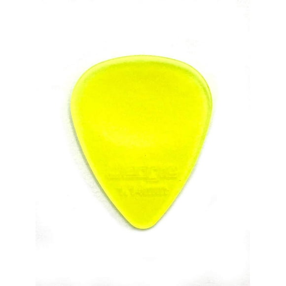 Wedgie WCPP114 1.14mm Wedgie Clear Pick 12 Pack, Yellow