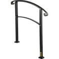 thumbnail image 3 of VEVOR 3-Step Wrought Iron Handrail (Black), 3 of 12