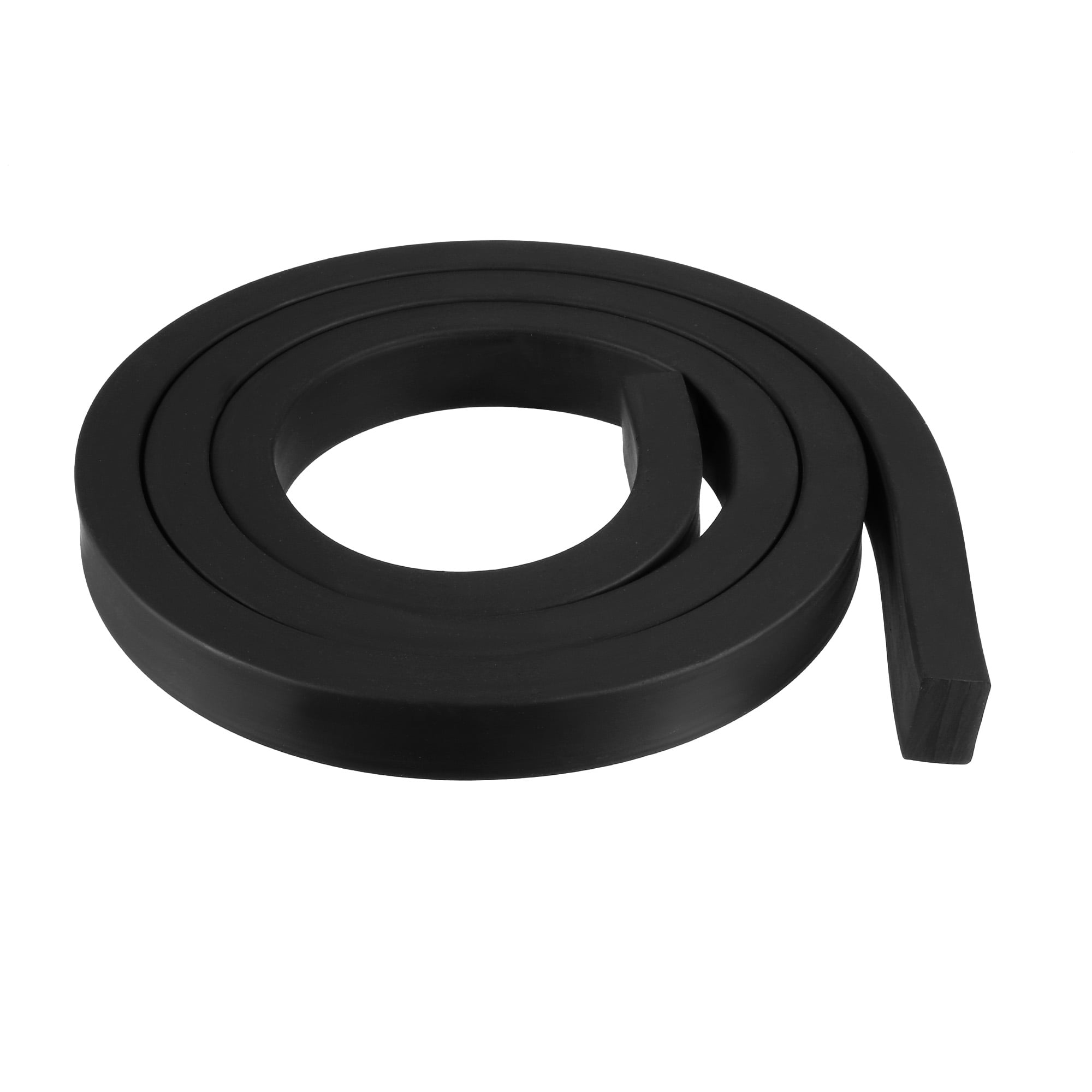 Solid Rectangle Rubber Seal Strip 15mm Wide 10mm Thick 1 Meter Long