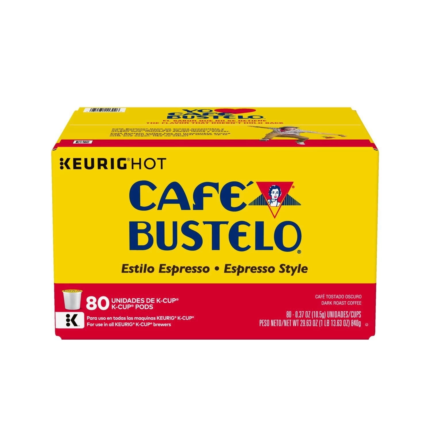 Cafe Bustelo Espresso Style Coffee K 