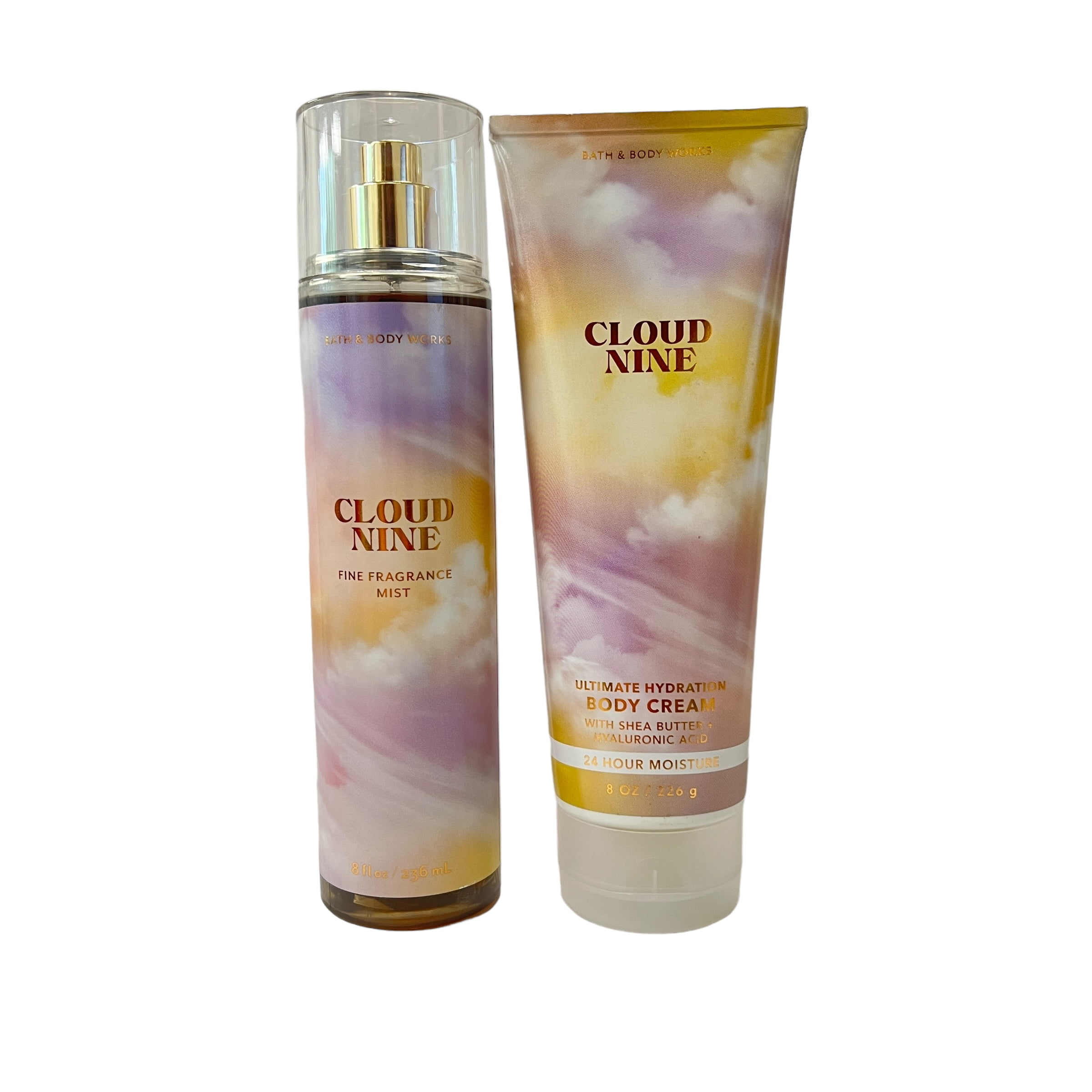 Bath & Body Works Cloud Nine Mist & Body Cream Set - Walmart.com