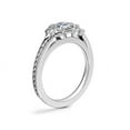 thumbnail image 3 of 2.10 Ct Latesting Asscher Cut Natural Diamond Halo Anniversary Ring for Ladies Solid 950 Platinum Size 4.5 (F-G/VS1) by Diamond-Capitals, 3 of 8