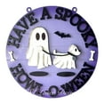 thumbnail image 1 of Decoraciones De Halloween: Placa Colgante De Madera Con Perro Paseando Para Puerta, Pared, Salón, Fiesta Navideña, 1 of 6