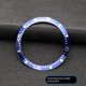 thumbnail image 3 of Esfera con bisel de cerámica luminosa azul, verde y negra para reloj Longines Comcast L3, escala de anillo exterior de 39 a 41 mm, repuesto L3.742, 3 of 5