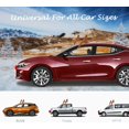 thumbnail image 5 of Decoración navideña de renos de Cars, kit de decoración de Rudolf para disfraz de reno de coche para camioneta, furgoneta, SUV, accesorio navideño de reno Deco con astas de reno marrones, nariz roja y, 5 of 5