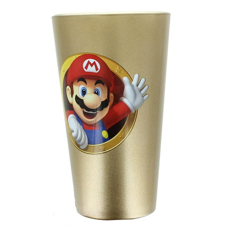 Super Mario Bros. Mario and Luigi Pint Glass