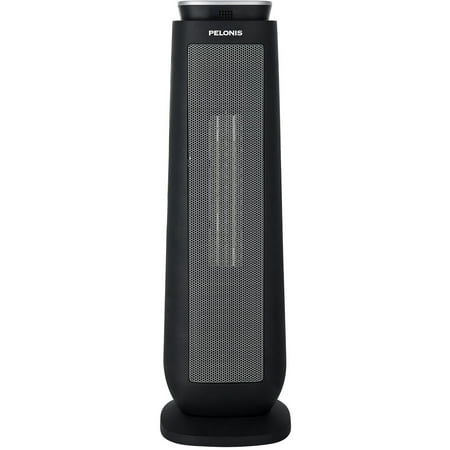 

Pelonis 23 Ceramic Tower Fan-Forced Space Heater PTHW15-18MR Black