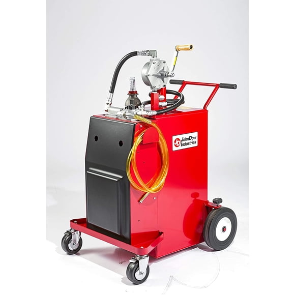 John Dow Industries FC-P30-UL 30-Gallon UL Caddie à Gaz Professionnel avec Pompe Rotative, 1 Pack