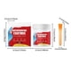 thumbnail image 2 of Recubrimiento impermeable de cemento polimérico 100g | Sellador antigrietas flexible para hormigón, madera, metal | Curado rápido multisuperficie | Resistente al agua, duradero, 4 colores, 2 of 9