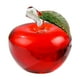 thumbnail image 2 of Adornos navideños, adornos navideños, regalos navideños, manzanas de cristal, manzanas rojas de Nochebuena, manzanas de cristal, adornos de manzana de cristal, 2 of 6