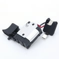 thumbnail image 4 of Pièces de Perceuse Électrique, Perceuse Rechargeable Vitesse Réglable Interrupteur CWCW Contrôle de Vitesse Interrupteur à Gâchette Durabilité Prolongée, 4 of 8
