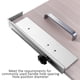 thumbnail image 5 of Localizador De Punzonado Con Manija De 4 Mm Aleación De Aluminio Ajustable 7 Orificios Posicionamiento En 2 Pasos Localizador De Orificio Expandible Para Gabinete Para Cajones De Cocina, Gabinetes, 5 of 14