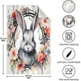 thumbnail image 3 of Coolnut Easter Cute Rabbit Kitchen Dish Towel Set,Drying Kitchen Towels Tea Towels Gift Set for Drying Cleaning Cooking Baking 1Pcs Wash cloth, 3 of 7