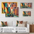 thumbnail image 4 of Designart Futuristic Cityscape With Cars II Canvas Wall Art, 4 of 5