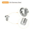 thumbnail image 4 of #2-56x3/16" Button Head Socket Cap Screws, 50 Pack 304 Stainless Steel Screws, 4 of 5