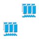 thumbnail image 1 of Pulseras de papel Wosthever 6 rollos para conciertos en discotecas Kit surtido, 1 of 6
