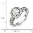 thumbnail image 3 of Sterling Silver & CZ Brilliant Embers Ring Size 6, 3 of 3