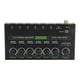 thumbnail image 5 of Mezclador De 6 Canales: Mezclador De Audio Estéreo Mini 6, Bajo Ruido Para Submezcla De Precisión, Mezclador De Línea Estéreo Ideal Para Micrófonos, Guitarras, Bajos,, 5 of 7