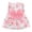 Pink, variant on Gytml Cute Pet Dress, Large Bow Breathable Dog Dress, Soft Cotton Floral Pet Skirt For Small Breeds & Spring Summer Wear Pink-L