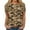 Brown, variant on Women's Casual Camouflage T-Shirt Short Sleeve Crew Neck, Soft Cotton Blend, Stylish Everyday Wear