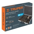 thumbnail image 2 of Juego Brocas Y Cinceles Sds Plus Estuche 15pz Truper 11897 Truper JSDS-15, 2 of 2
