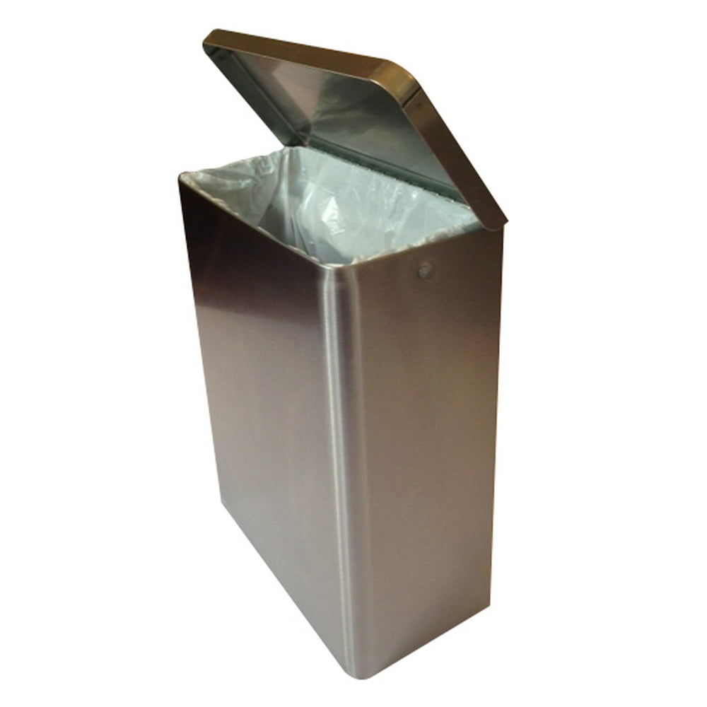 S.A.C. Sanitary Napkin Receptacle, Stainless Steel