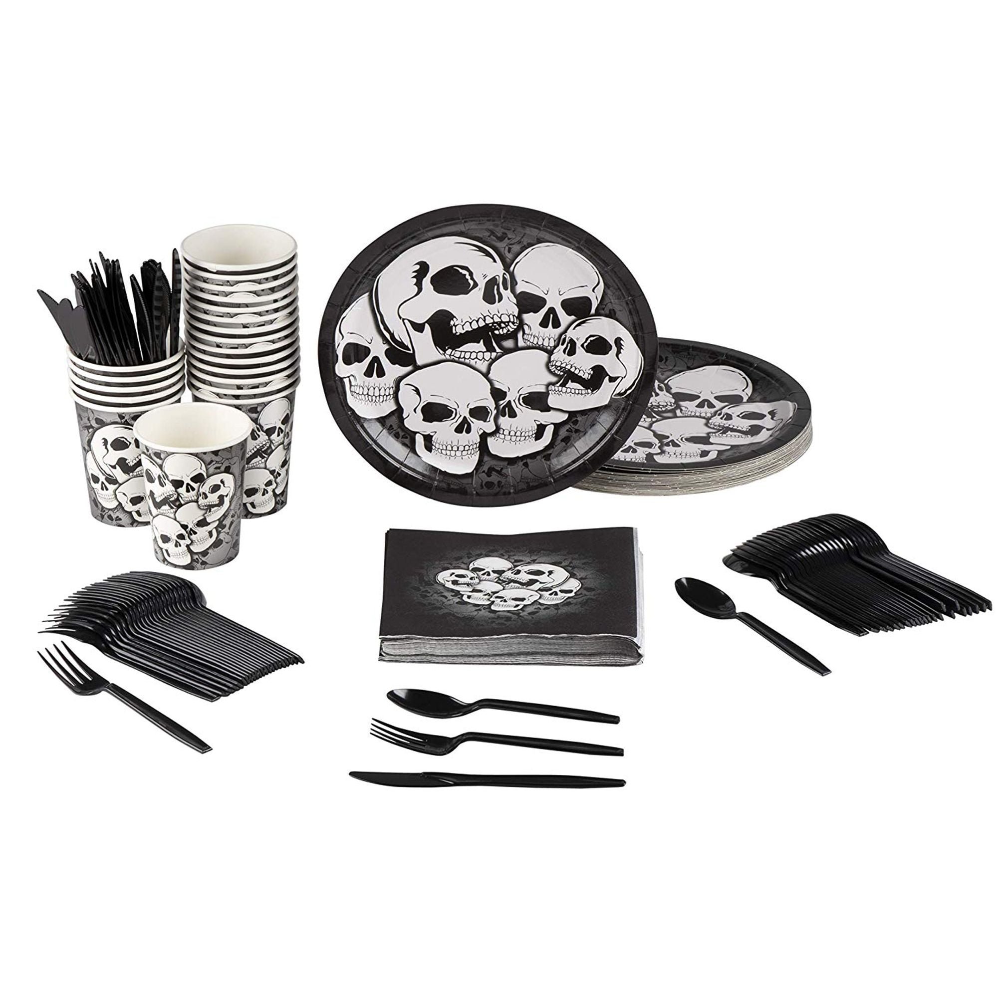 24 Halloween Party Utensils Cutlery