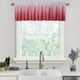 thumbnail image 1 of Cenefas para ventanas de baño, cenefa roja opaca con degradado para cocina navideña, cenefa de café, 60 x 14 pulgadas, 1 panel, 1 of 8